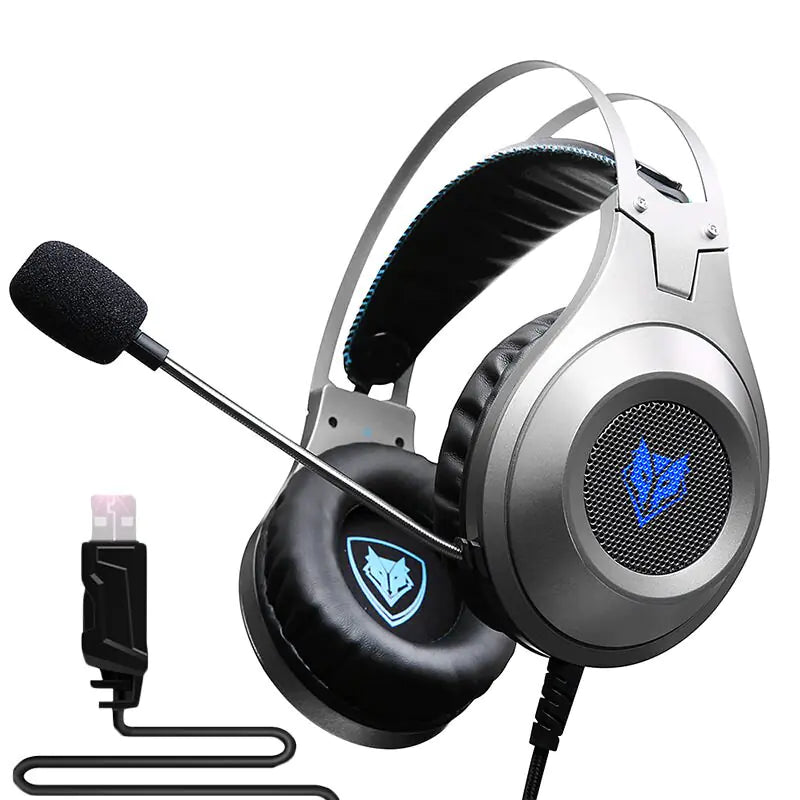 Auriculares Gamer para Teléfono Móvil PS4 Xbox PC Auriculares con Micrófono Auricular