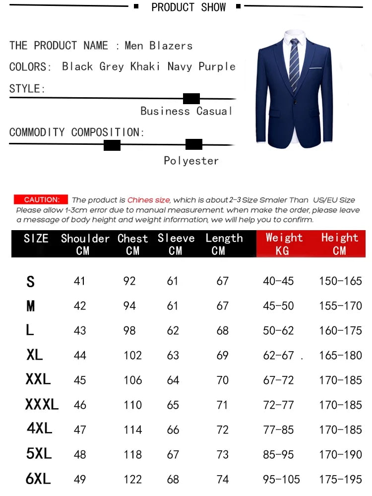 Blazers para hombre, traje de boda, 2 trajes, conjunto de 3 piezas, elegante chaqueta de lujo