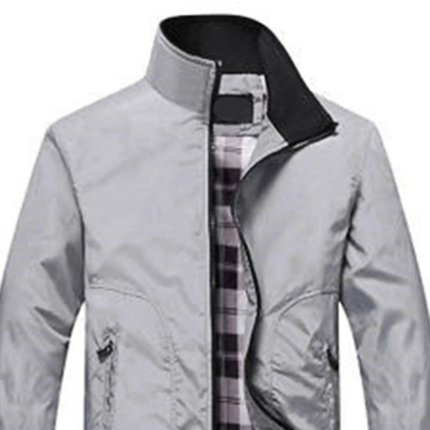 Chaqueta de primavera Fabulosa chaqueta de primavera con puños elásticos, abrigo para hombre que combina con todo, abrigo de otoño para exteriores, montañismo, ropa de tormenta para hombre de alta calidad