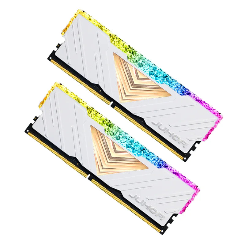 Memoria Ram RGB DDR4 8GBX2 16GBX2 3200MHz 3600MHz Kit Doble canal Impresionante Memoria Ram de Escritorio