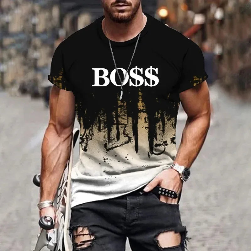 Camisa de manga corta con estampado de Colores | Marca: BOSS