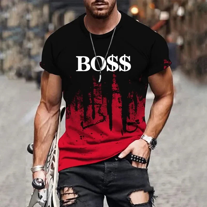 Camisa de manga corta con estampado de Colores | Marca: BOSS