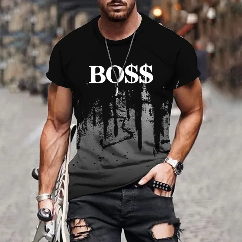 Camisa de manga corta con estampado de Colores | Marca: BOSS