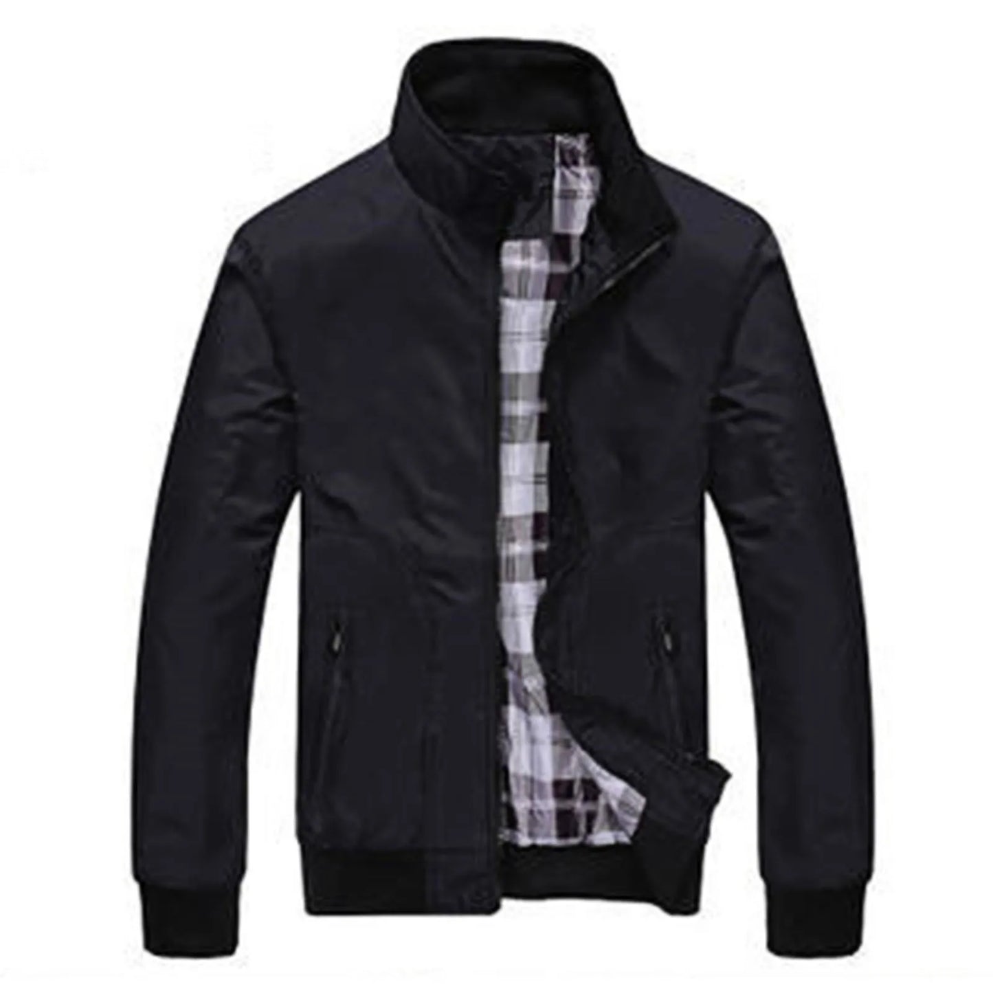 Chaqueta de primavera Fabulosa chaqueta de primavera con puños elásticos, abrigo para hombre que combina con todo, abrigo de otoño para exteriores, montañismo, ropa de tormenta para hombre de alta calidad